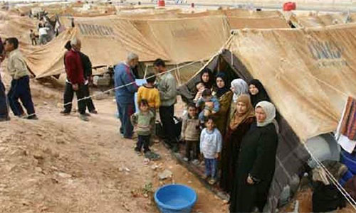 campamento de refugiados palestinos Washington congela ayuda a la agencia de asistencia a refugiados palestinos